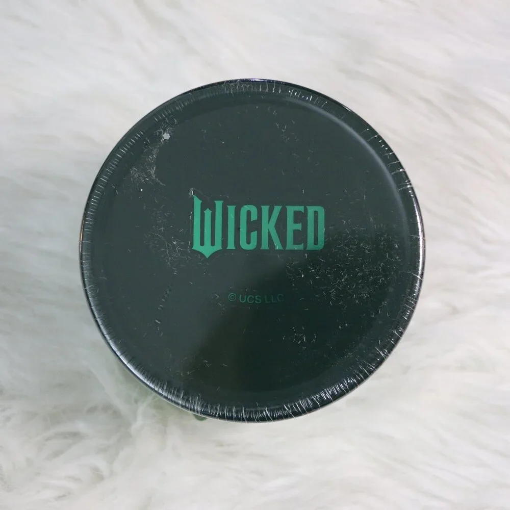 🎭 Target Bullseye Playground Wicked-Themed Glass Canister 🎭 NWT